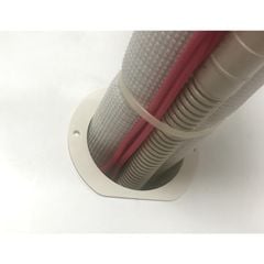 Ống sleeve nhựa chờ xuyên vách, phụ kiện đường ống điều hòa BAKUMA - KS - Hàng nhập khẩu Nhật Bản