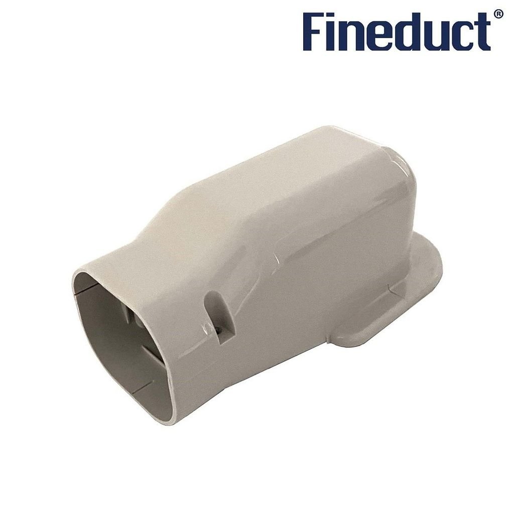 Trunking Nhựa Fineduct Chụp Áp Tường Màu Ngà WA70/ WA80/ WB80/ WS80/ WA100/ WA120/ WA140