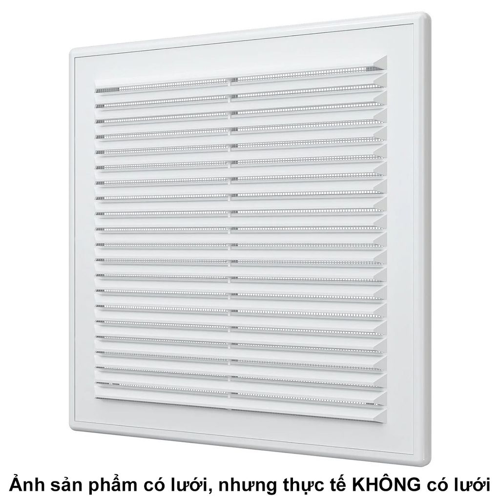 Cửa gió vuông nhựa AURAMAX - AR (Không có lưới) - Hàng Nga nhập khẩu chính hãng