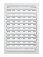 Cửa gió vuông NHỰA ABS đ/c lưu lượng ERA - RRP - Hàng Nga nhập khẩu chính hãng