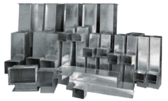 [HÀNG ĐẶT TRƯỚC] Ống gió vuông kim loại