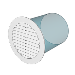 Cửa gió tròn nhựa AURAMAX - ARK