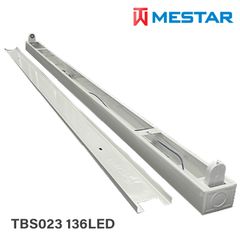 Máng Đèn batten LED mới MESTAR TBS023 136LED - 20W - L1230mm/ Máng Đèn - Không bao gồm Bóng Đèn