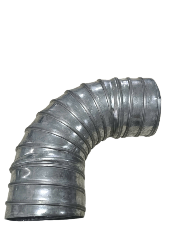 [HÀNG ĐẶT TRƯỚC] Co nối ống gió tròn xoắn 90 độ