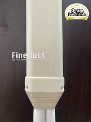 Trunking Nhựa Fineduct Nối Cuối EA-70/100 [Hộp che ống đồng máy lạnh / Air Conditioner Line Set cover]