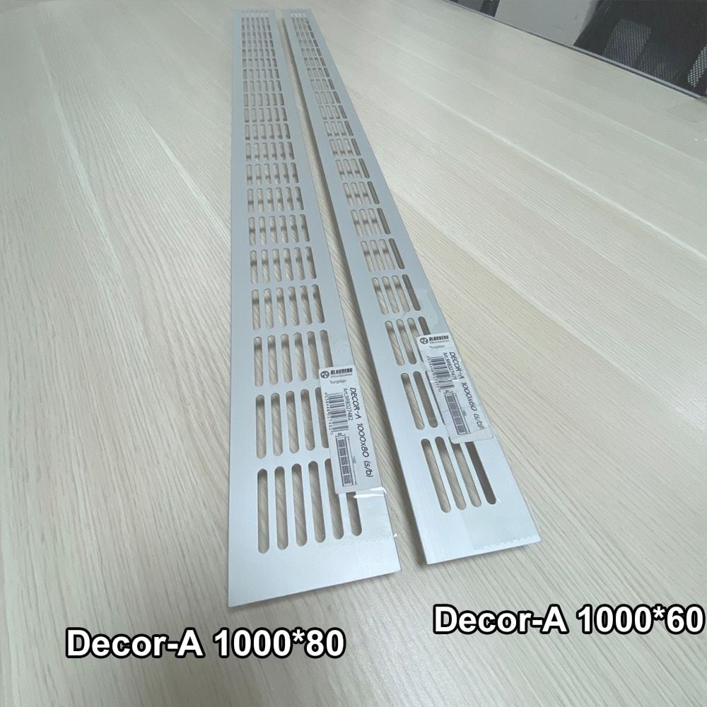 Miệng gió linear nhôm chữ nhật gắn cửa BLAUBERG - DECOR- A (Đơn) - Hàng nhập khẩu chính hãng