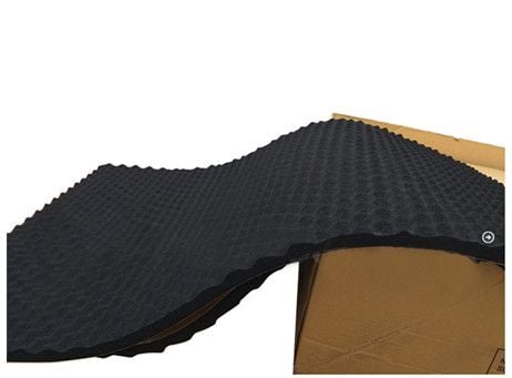 Tấm cách âm sọt trứng Superlon - Phủ 1 mặt keo - 1.22m ngang x 0.914m