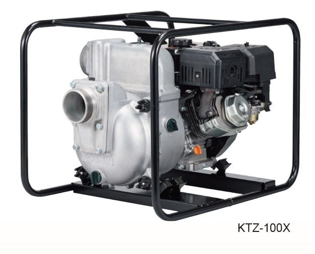 Máy bơm chất thải công suất cao chạy bằng động cơ KOSHIN - KTZ-50X/KTZ