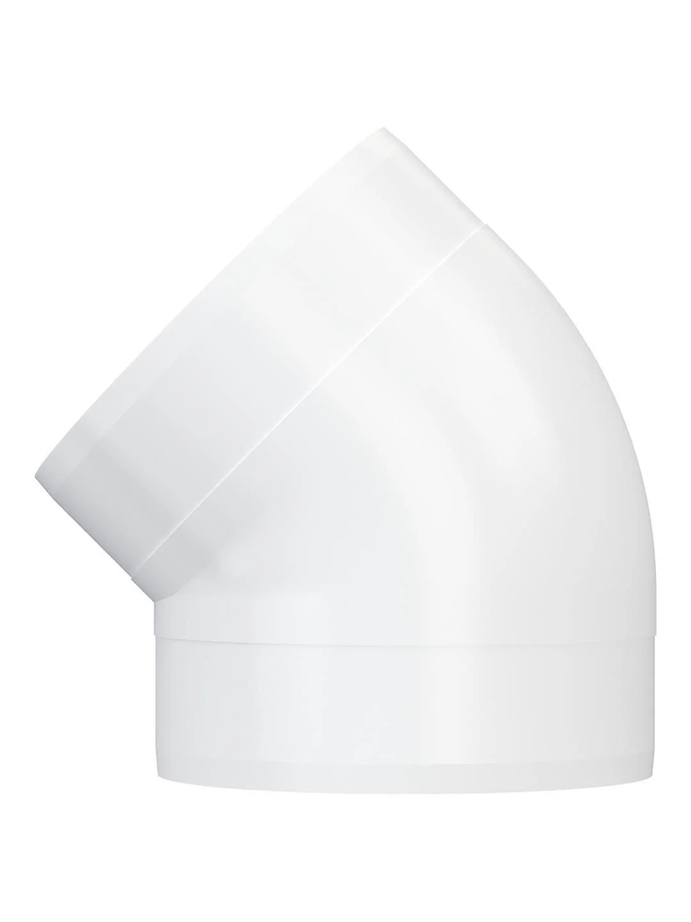 Co tròn 45 độ nhựa ống gió ERA - KKP 45 - Hàng Nga nhập khẩu chính hãng