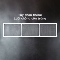 [HÀNG ĐẶT TRƯỚC] Miệng gió nhựa Louver