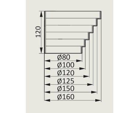 Nối tăng giảm đa năng KHÔNG đồng tâm - ERA - PU16.15.12,5.12.10.8