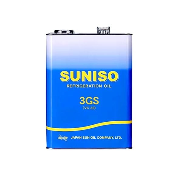 [Liên hệ ngay] Nhớt Sunoco Suniso 3GS (VG32)/ 4GS (VG56) -  Can 4 Lít / Thùng 20 Lít