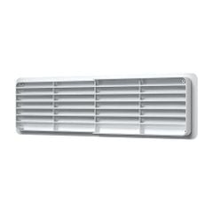 Miệng gió louver nhựa chữ nhật gắn cửa (2 cái/ bộ) ERA - 4513DP (Đôi) - Hàng Nga nhập khẩu chính hãng