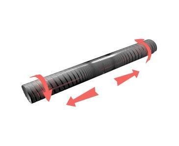 Ống gió bán cứng nhôm đặc biệt 3m - ERA - VA ULTRA - Hàng Nga nhập khẩu chính hãng