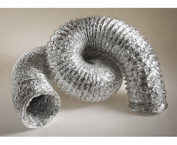 Ống gió mềm nhôm 10m ERA - AF-P - 10m/ống - Hàng Nga nhập khẩu chính hãng