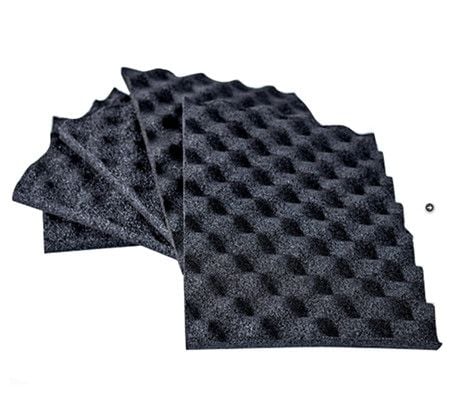 Tấm cách âm sọt trứng Superlon - Phủ 1 mặt keo - 1.22m ngang x 0.914m