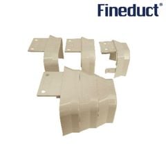 Trunking Nhựa Fineduct Nối Giảm Màu Ngà RA - 128/1408 (1008/1210/1412) [Hộp che ống đồng máy lạnh]