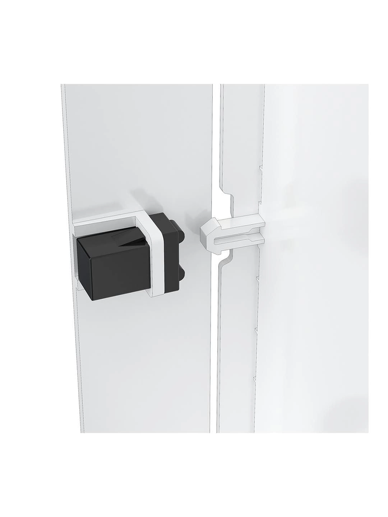 Cửa thăm hộp kỹ thuật nhựa ABS nhấn mở EVECS - LN - Hàng nhập khẩu chính hãng
