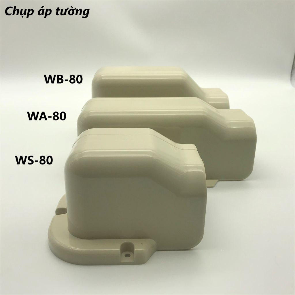Trunking Nhựa Fineduct Chụp Áp Tường Màu Ngà WA70/ WA80/ WB80/ WS80/ WA100/ WA120/ WA140