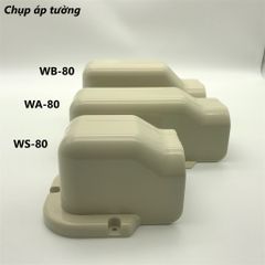 Trunking Nhựa Fineduct Chụp Áp Tường Màu Ngà WA70/ WA80/ WB80/ WS80/ WA100/ WA120/ WA140 [Hộp che ống đồng máy lạnh / Air Conditioner Line Set cover]