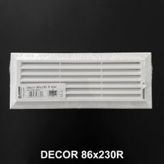 Cửa gió louver nhựa âm tường BLAUBERG DECOR 81*136/86*230/86*230R