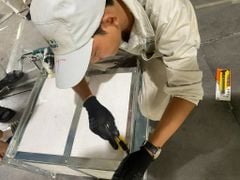 [HÀNG ĐẶT TRƯỚC] Ống gió vuông kim loại