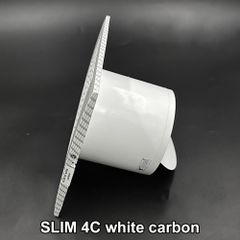 Quạt thông gió cho phòng tắm, phòng vệ sinh DICITI - SLIM white carbon - Hàng Nga nhập khẩu chính hãng