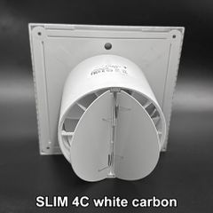 Quạt thông gió cho phòng tắm, phòng vệ sinh DICITI - SLIM white carbon - Hàng Nga nhập khẩu chính hãng