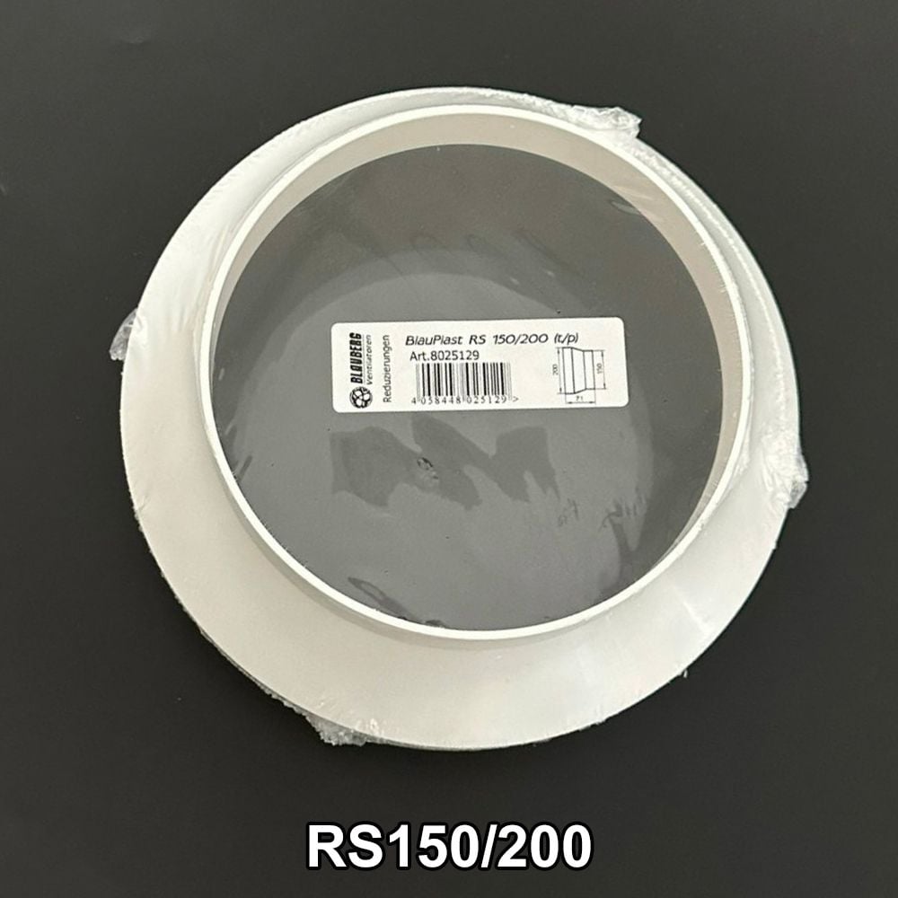 Nối tăng giảm ống gió nhựa BLAUBERG - RS - Hàng Nhập Khẩu