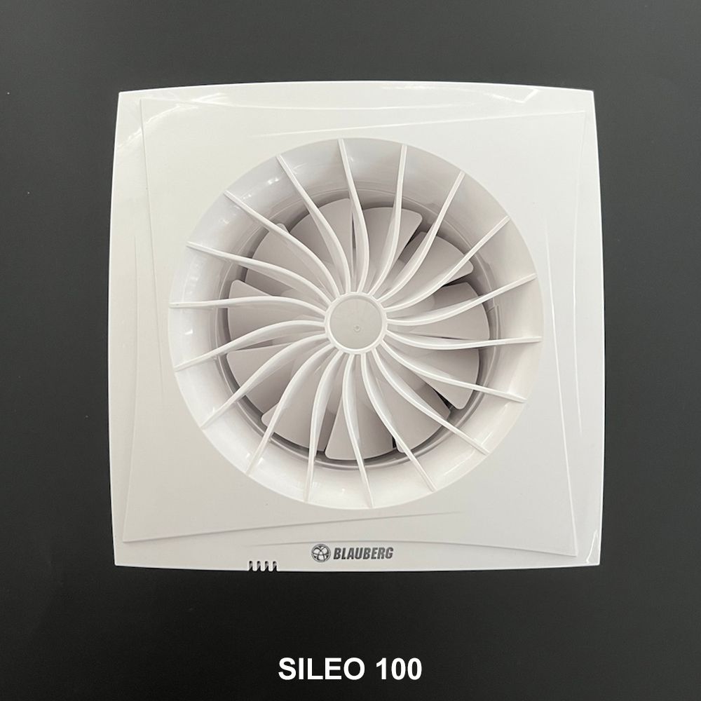 Quạt hướng trục cho phòng tắm, phòng vệ sinh BLAUBERG - SILEO - Hàng n