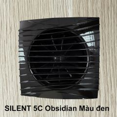 Quạt thông gió cho phòng tắm, phòng vệ sinh DICITI - SILENT Оbsidian Màu đen - Hàng Nga nhập khẩu chính hãng