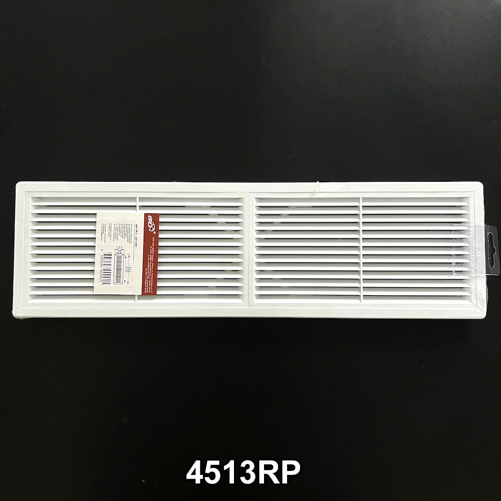 Miệng gió louver nhựa chữ nhật gắn tường ERA - 4513RP (Đơn)