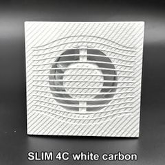 Quạt thông gió cho phòng tắm, phòng vệ sinh DICITI - SLIM white carbon - Hàng Nga nhập khẩu chính hãng