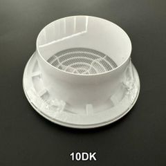 Cửa gió khuếch tán nhựa tròn (có lưới côn trùng) ERA - DK - Hàng Nga nhập khẩu chính hãng