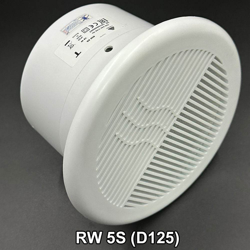 Quạt thông gió tròn cho phòng tắm, phòng vệ sinh (cổ lưới) AURAMAX