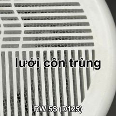 Quạt thông gió tròn cho phòng tắm, phòng vệ sinh (cổ lưới) AURAMAX