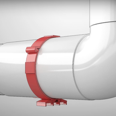 Vòng nối giữ ống tròn ống gió ERA - 10DKP/ 12.5DKP/ 16DKP - Hàng Nga nhập khẩu chính hãng