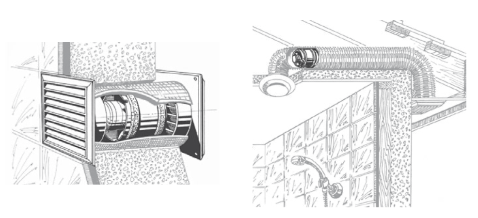 Quạt HT gắn ống gió Ukraine- Blauberg - có chân đế + Timer- Tubo-U 100