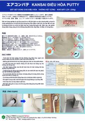 KANSAI Đất sét Điều hòa Putty - 200gr/Gói