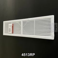 Miệng gió louver nhựa chữ nhật gắn tường ERA - 4513RP (Đơn)