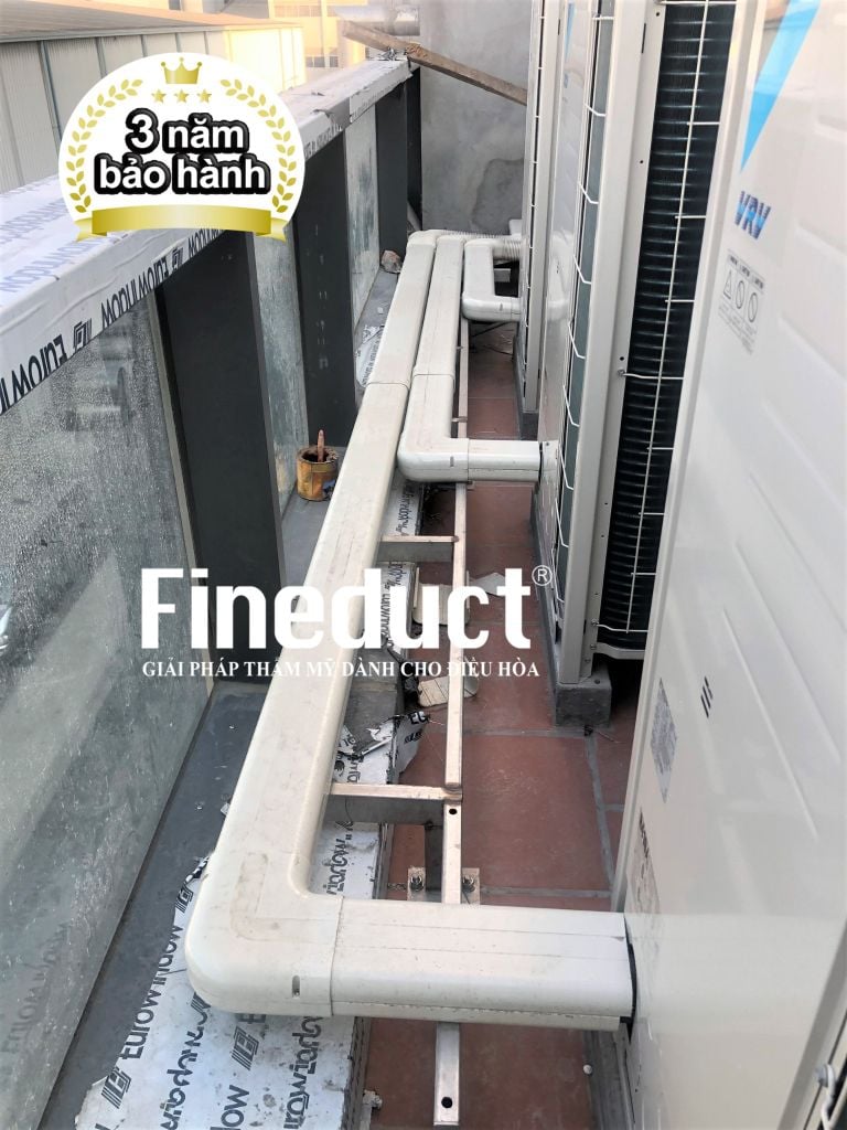 Trunking Nhựa Fineduct Co 90 Độ Ngoài Góc Tường KA-70/80/100/120/140