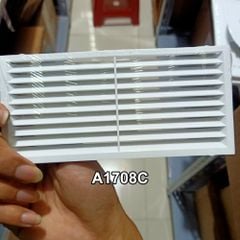 Cửa gió vuông nhựa AURAMAX - AC (Không có lưới) - Hàng Nga nhập khẩu chính hãng