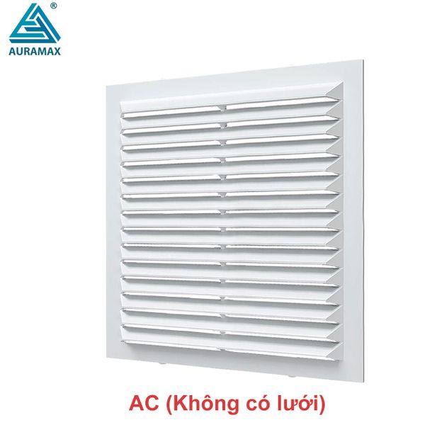 Cửa gió vuông nhựa AURAMAX - AC (Không có lưới) - Hàng Nga nhập khẩu chính hãng