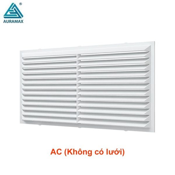 Cửa gió vuông nhựa AURAMAX - AC (Không có lưới) - Hàng Nga nhập khẩu chính hãng
