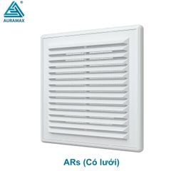 Cửa gió vuông nhựa AURAMAX - ARs (Có lưới) - Hàng Nga nhập khẩu chính hãng