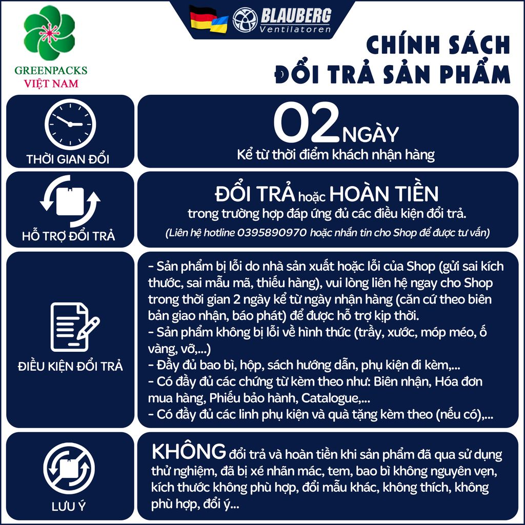 Ngã ba ống chữ nhật BLAUBERG - FKT 220*90 - Hàng Nhập Khẩu