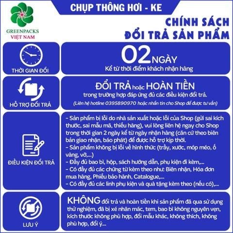 Chụp thông hơi Vent Cap D60/75/90(có lưới chắn côn trùng)