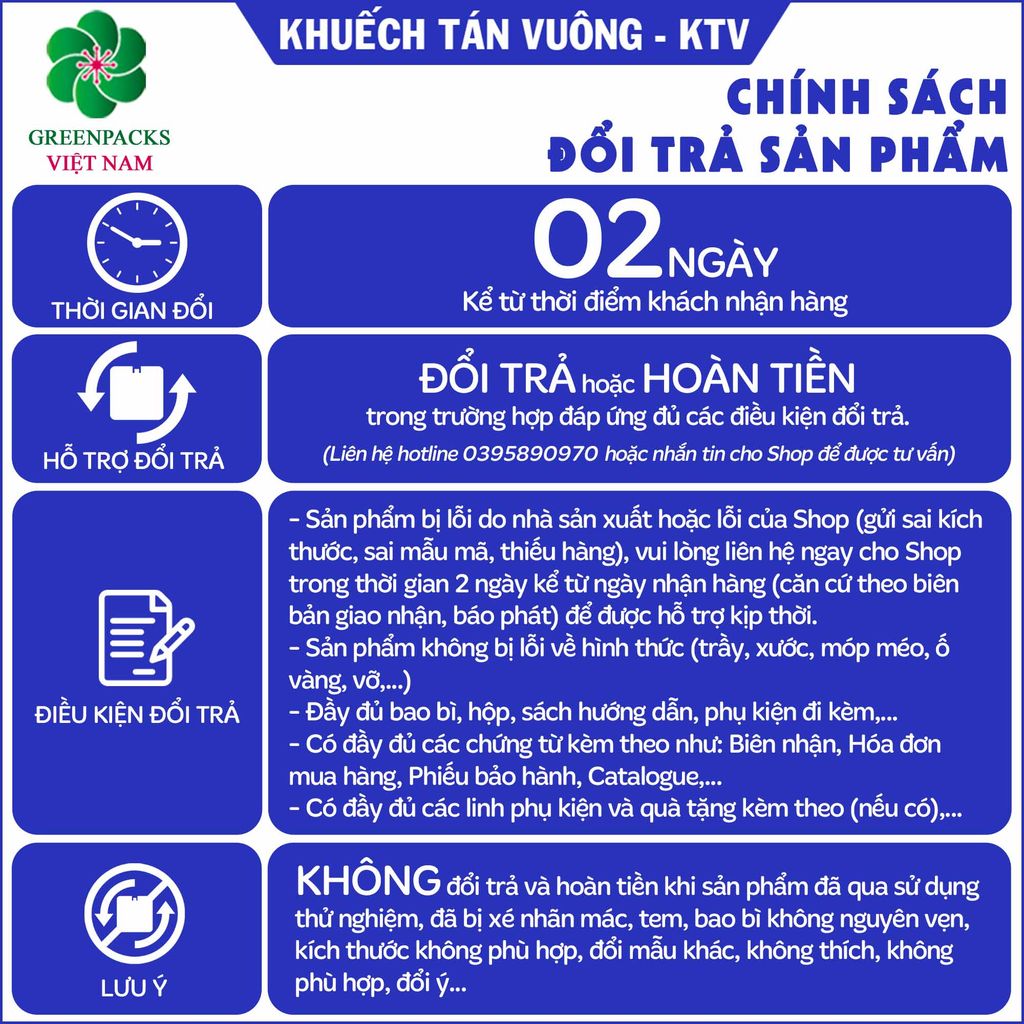 Cửa gió nhựa khuếch tán vuông (Lớn) - KTV