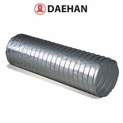 Ống gió nhôm mềm không bảo ôn 4 lớp DAEHAN Hàn Quốc - D-250 - 10m/Ống