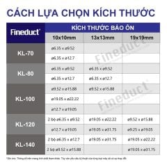 Trunking Nhựa Fineduct Ống Mềm Màu Ngà Màu Trắng FB - 80LW/ FA - 100W [Hộp che ống đồng máy lạnh / Air Conditioner Line Set cover]